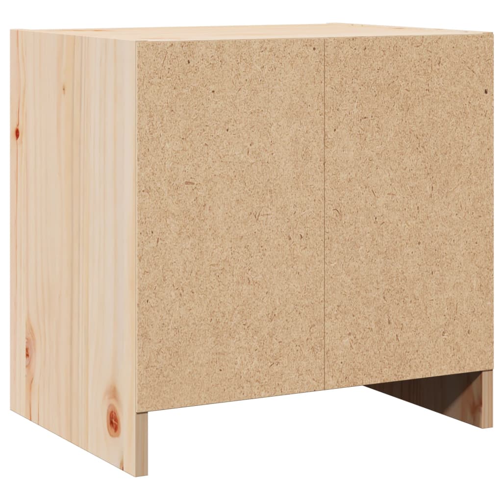 Nachttische 2 Stk. 40x30,5x40 cm Massivholz Kiefer