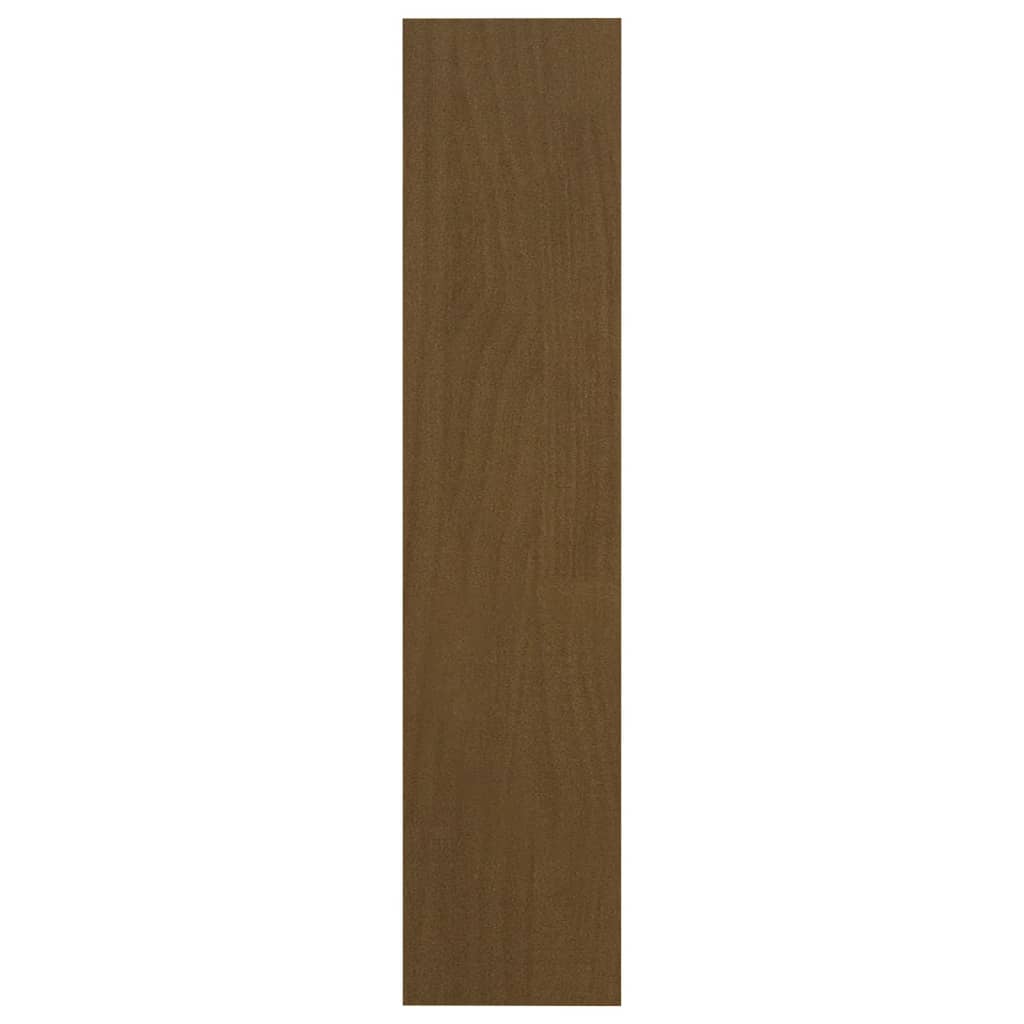 Bogreol/rumdeler 100x30x135,5 cm massiv fyrretræ