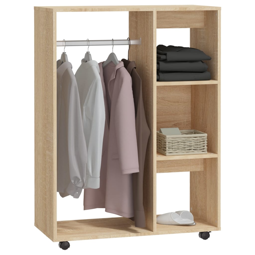 Garderobe Sonoma Eg 80x40x110 cm Træmateriale