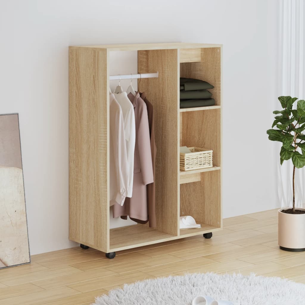 Garderobe Sonoma Eg 80x40x110 cm Træmateriale