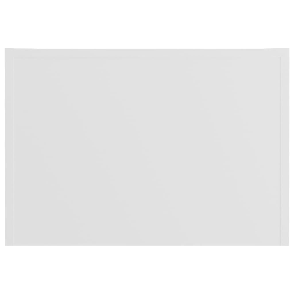 Couchtisch Weiß 50x50x35 cm Holzwerkstoff