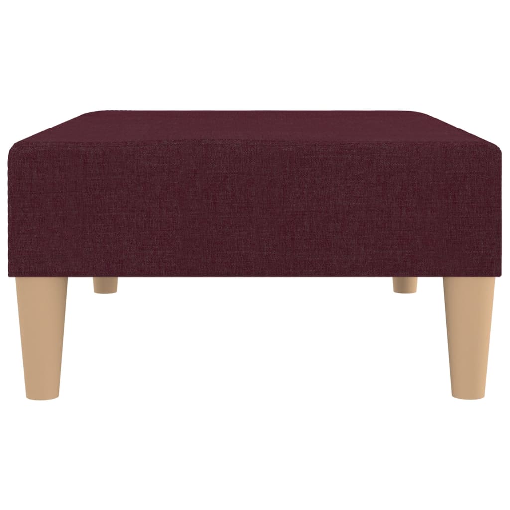Fußhocker Lila 78x56x32 cm Stoff