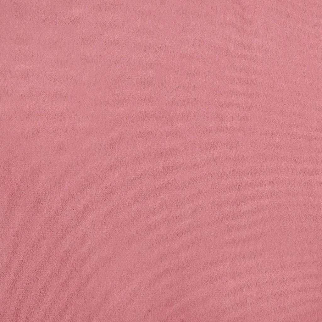 Fußhocker Rosa 78x56x32 cm Samt