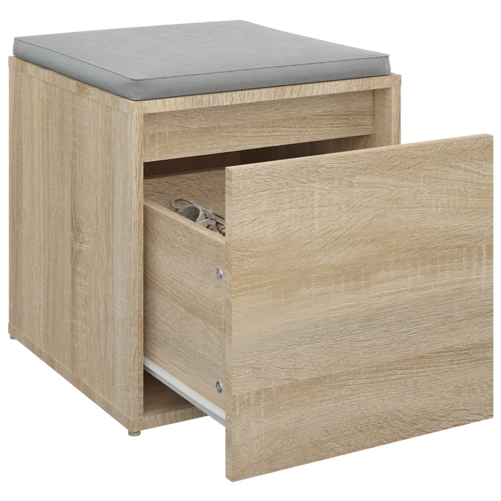 Skuffekasse Sonoma Eg 40,5x40x40 cm Træ Materiale