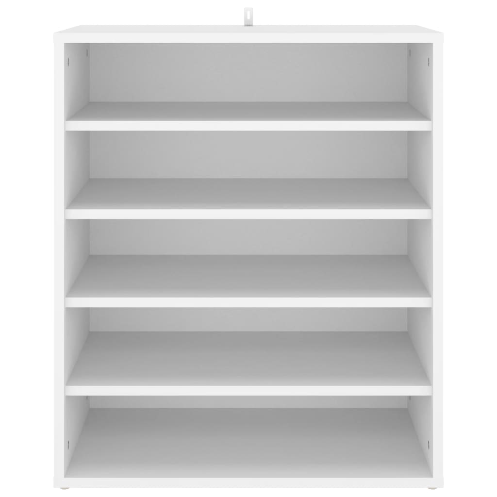 Skoskab Hvid 60x35x70 cm Træmateriale