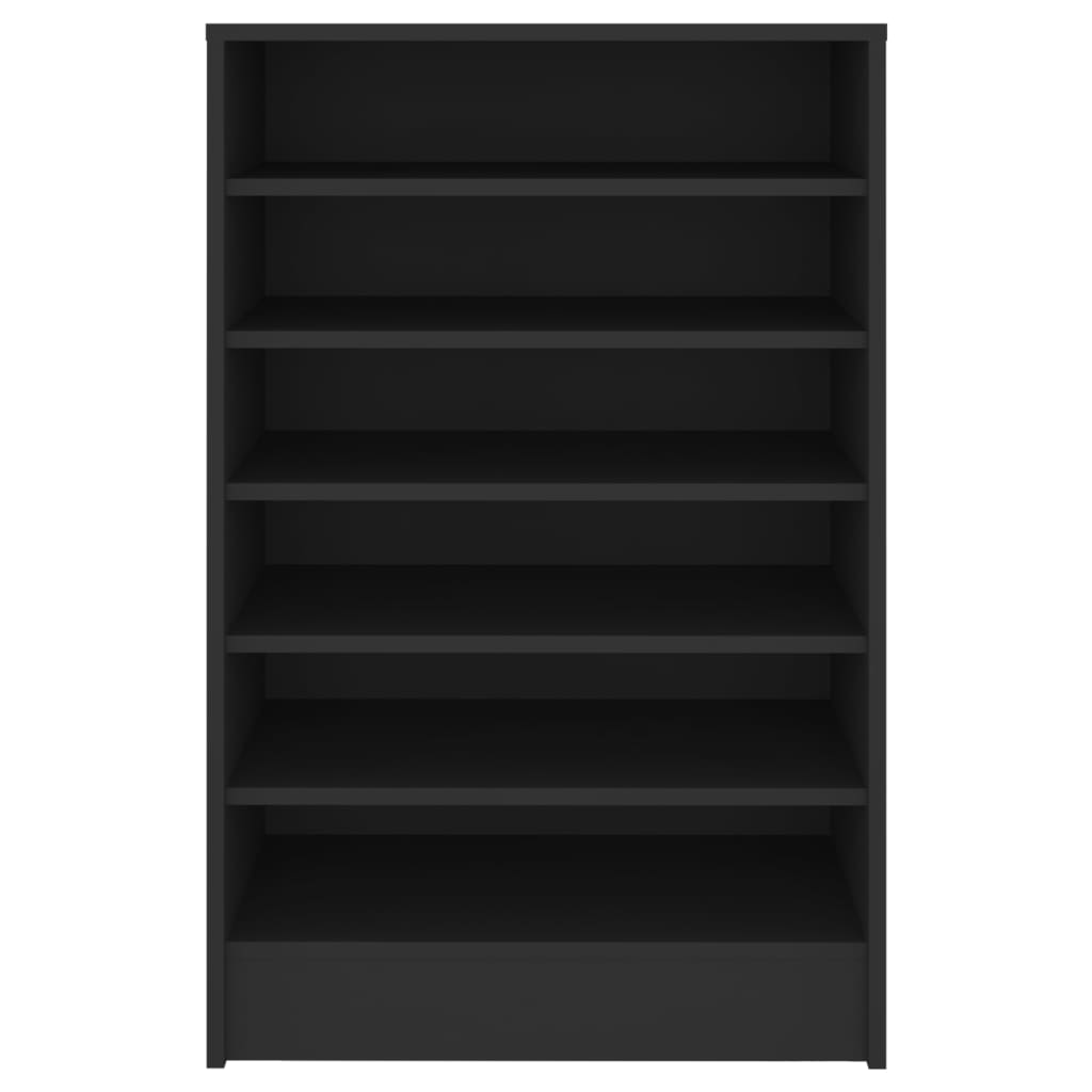 Schuhschrank Schwarz 60x35x92 cm Holzwerkstoff