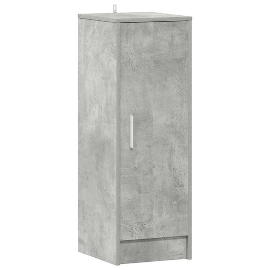Schuhschrank Betongrau 32x35x92 cm Holzwerkstoff
