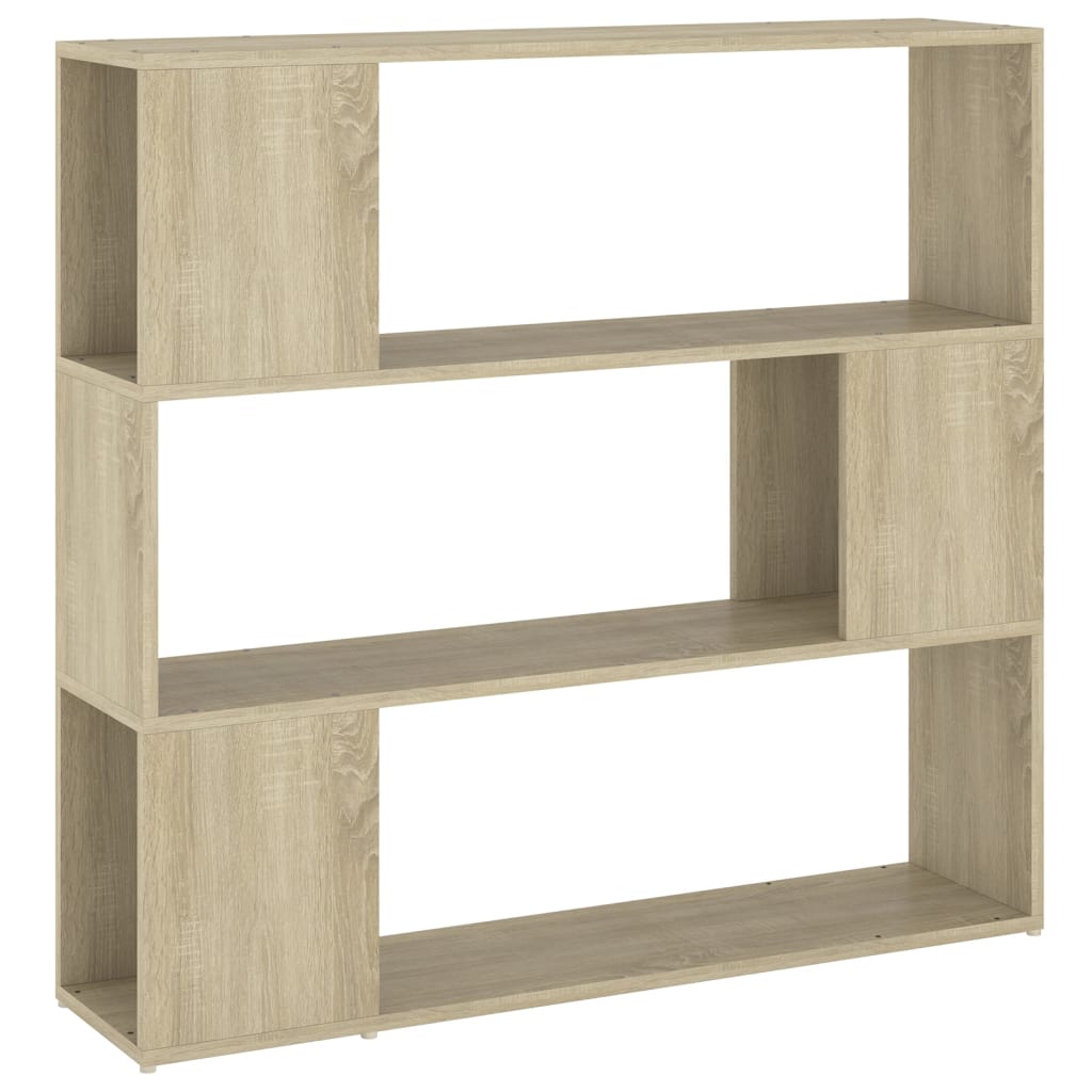 Reol Rumdeler Sonoma Eg 100x24x94 cm