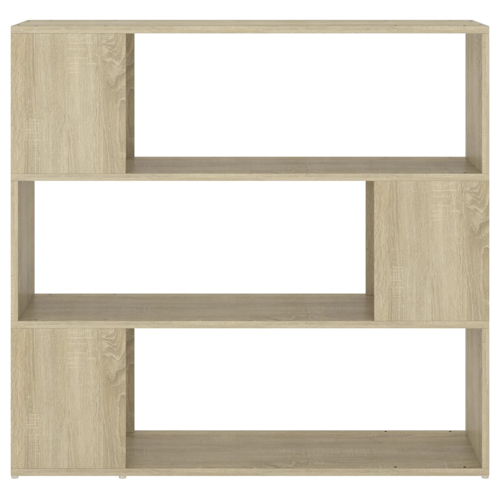 Reol Rumdeler Sonoma Eg 100x24x94 cm