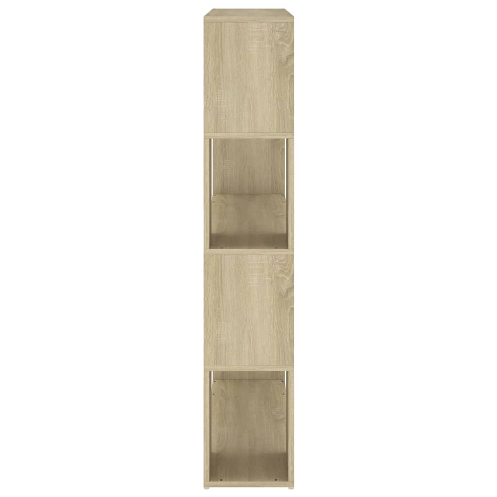 Reol Rumdeler Sonoma Eg 100x24x124 cm