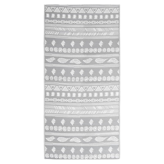 Outdoor-Teppich ARAKIL Grau 80x150 cm PP