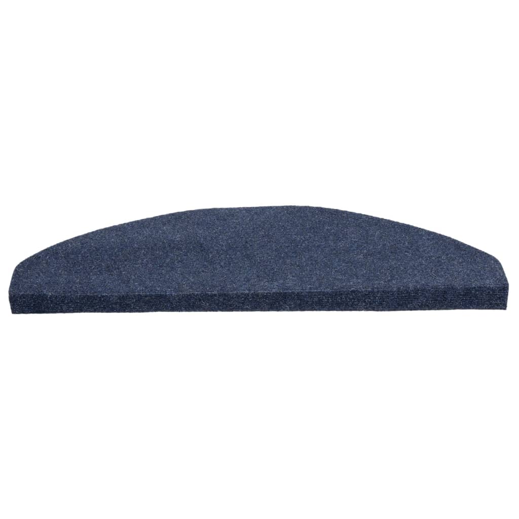 Stufenmatten Selbstklebend 15 Stk. 65x22,5x3,5 cm Blau