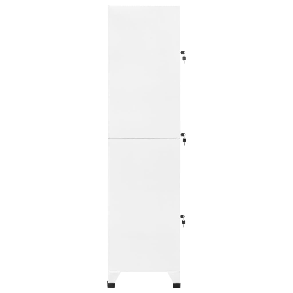 Skab Skab Hvid 38x45x180 cm Stål