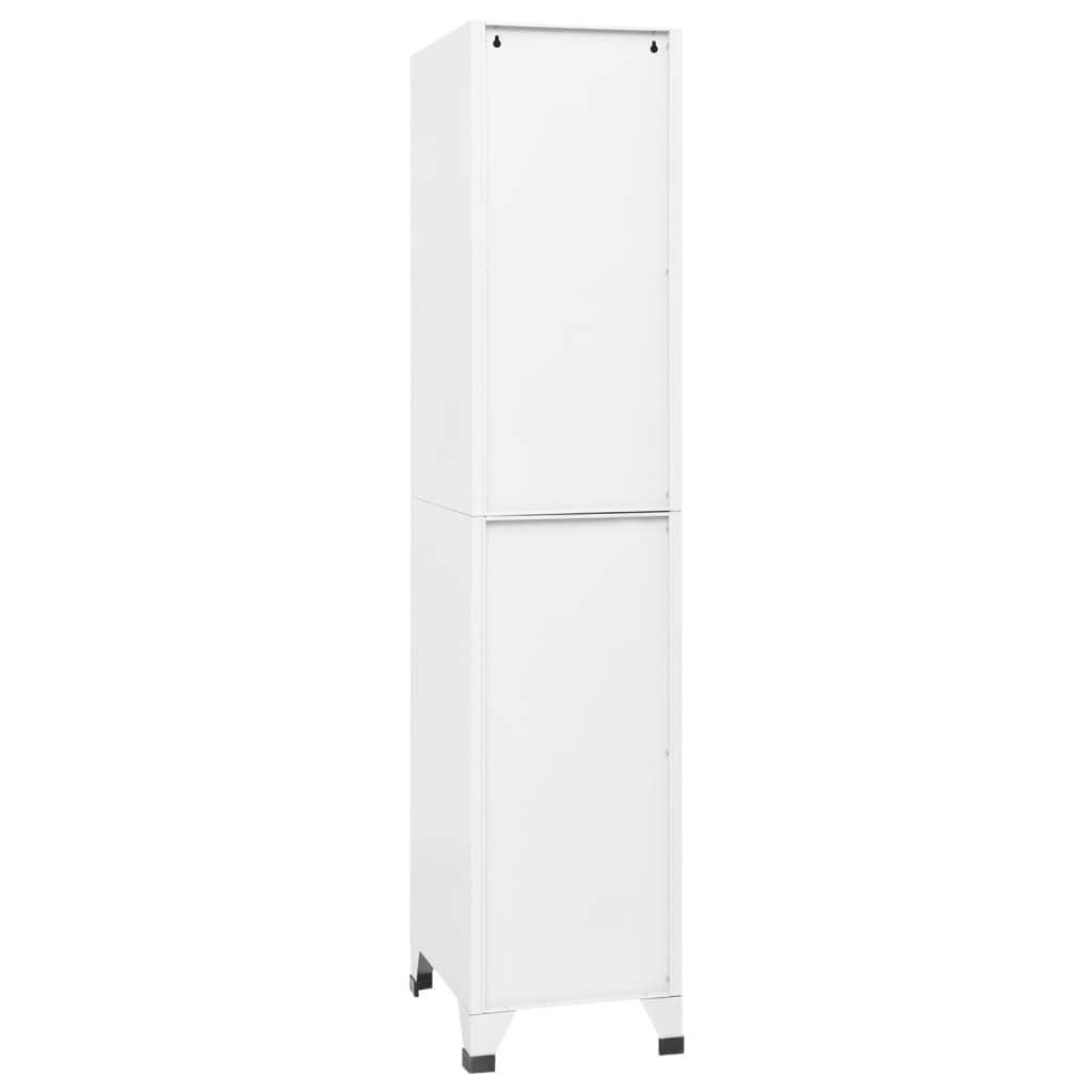 Skab Skab Hvid 38x45x180 cm Stål