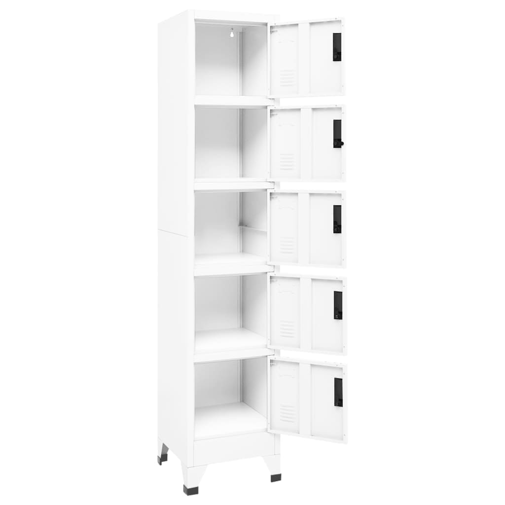 Skab Skab Hvid 38x40x180 cm Stål