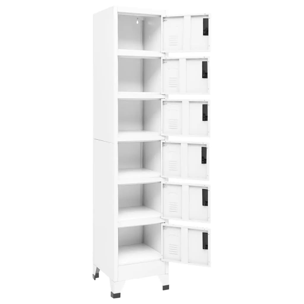 Skab Skab Hvid 38x40x180 cm Stål