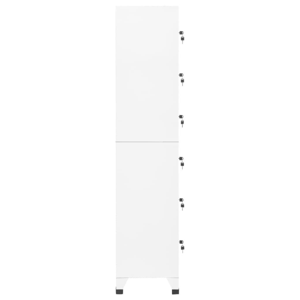 Skab Skab Hvid 38x40x180 cm Stål