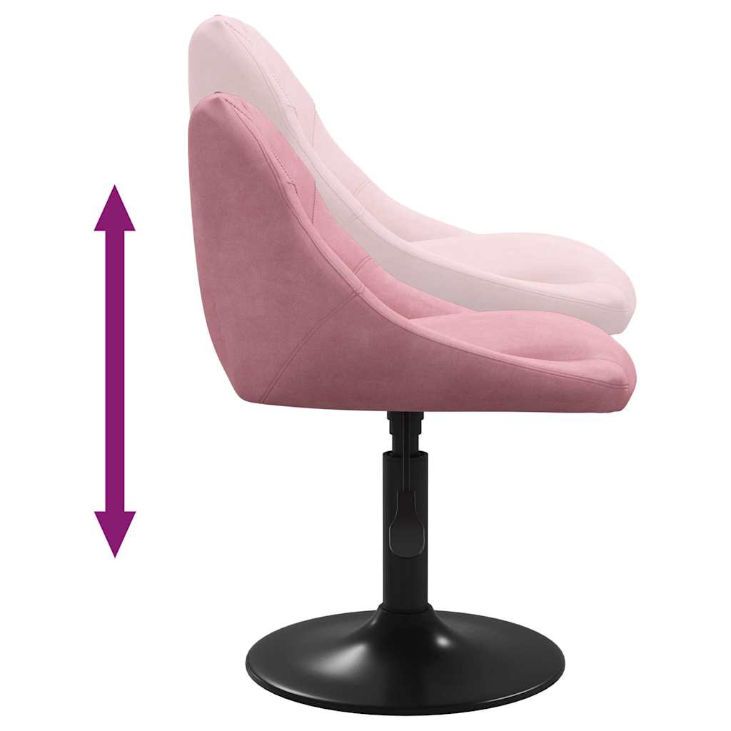 Esszimmerstuhl Rosa Samt