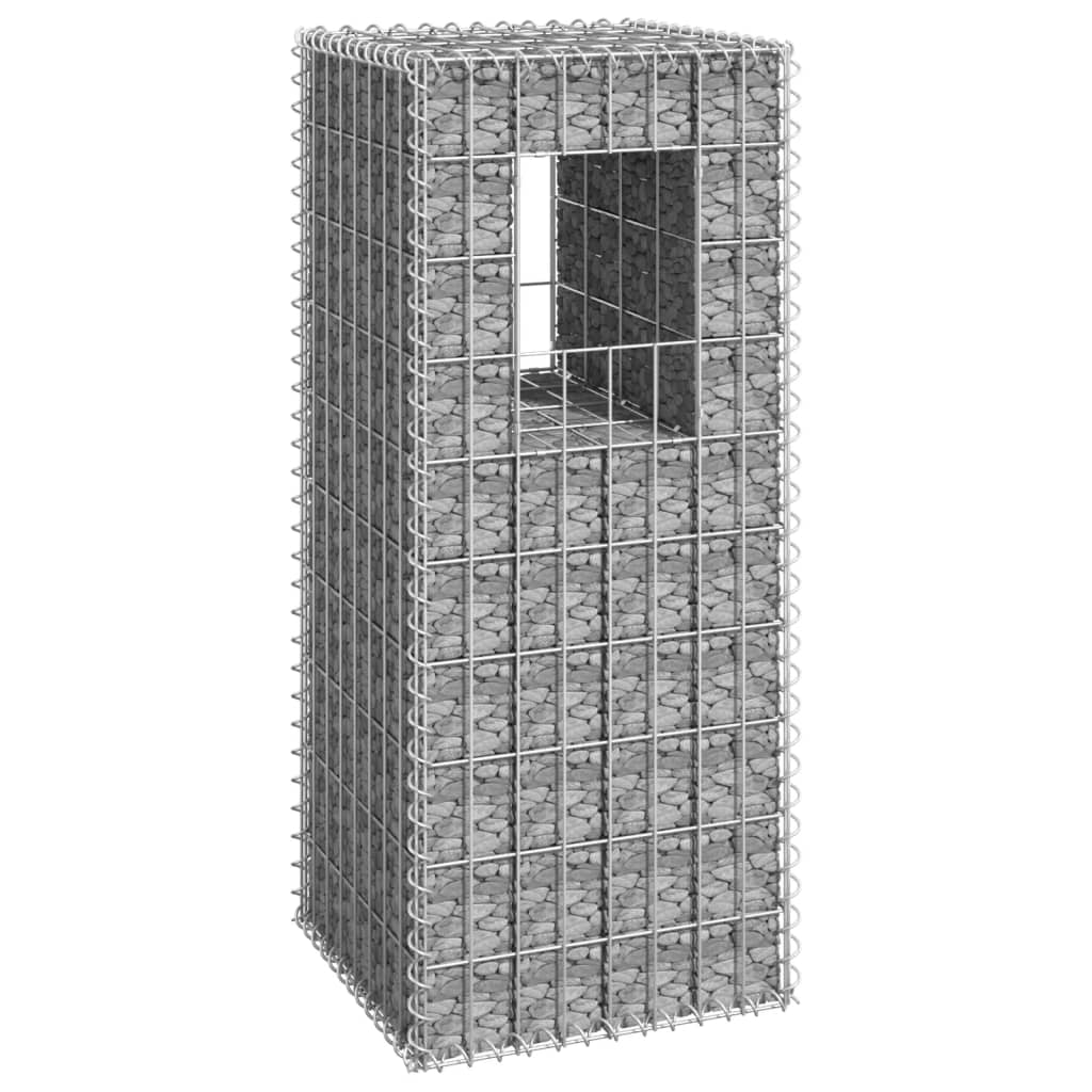 Gabionsøjle 40x40x100 cm jern