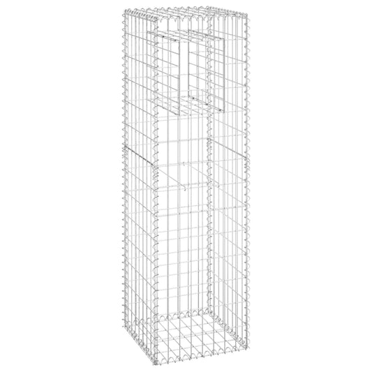 Gabionensäule 40x40x140 cm Eisen