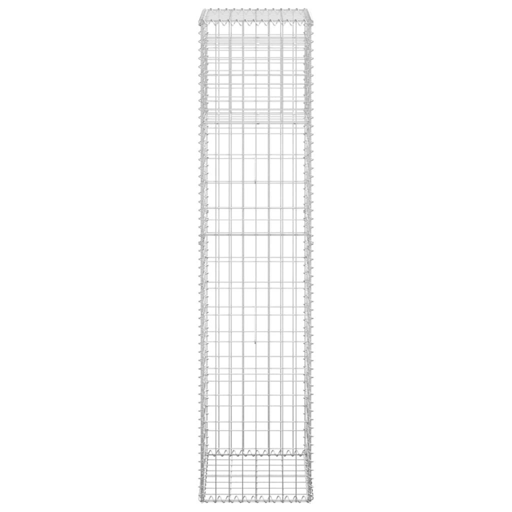 Gabionsøjle 40x40x180 cm jern