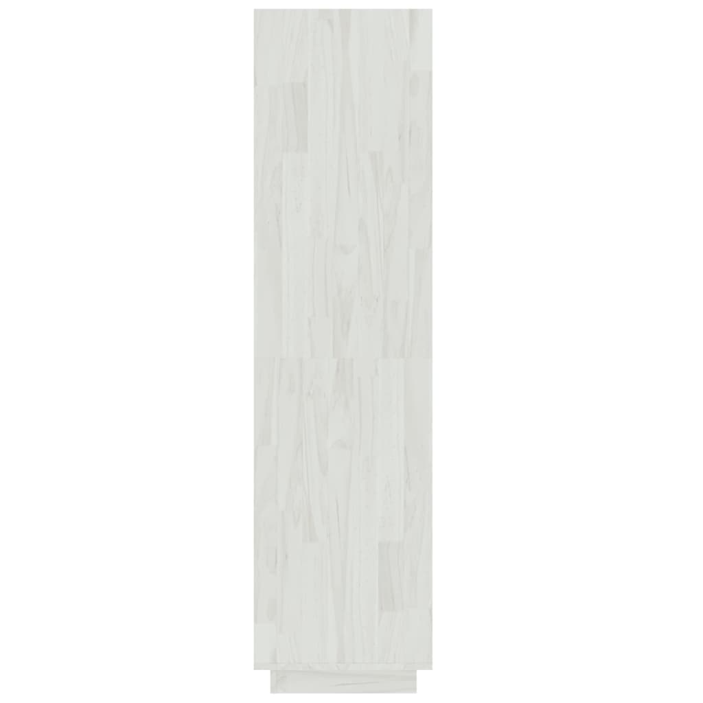 Reol/Rumadskiller Hvid 60x35x135 cm Massiv Fyr