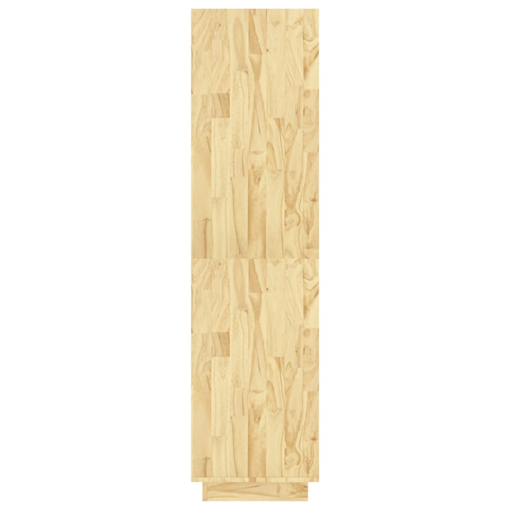 Bogreol/rumdeler 80x35x135 cm Massiv Fyr
