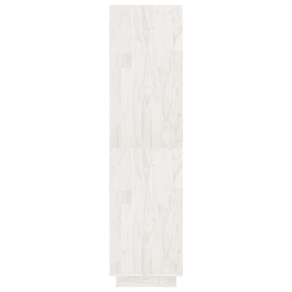 Reol/Rumadskiller Hvid 80x35x135 cm Massiv Fyr