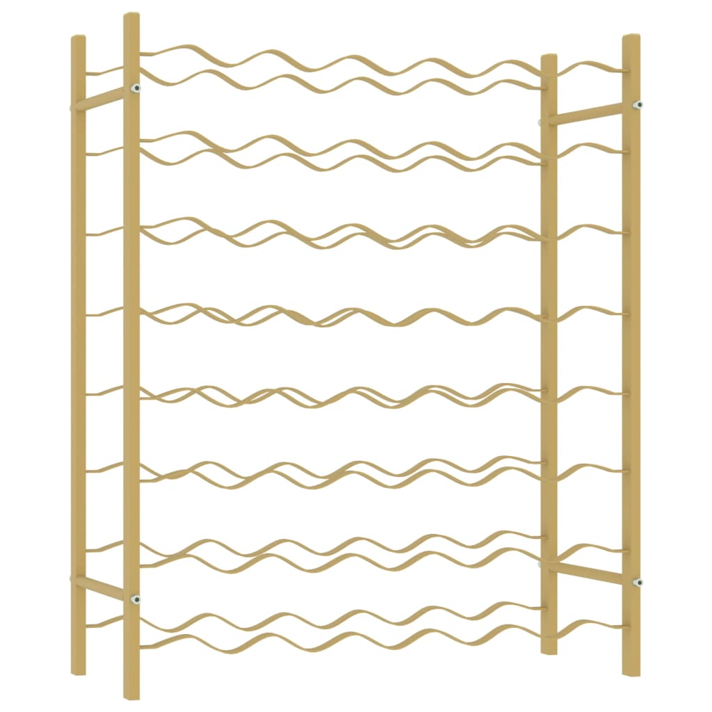 Vinreol til 48 flasker Golden Metal
