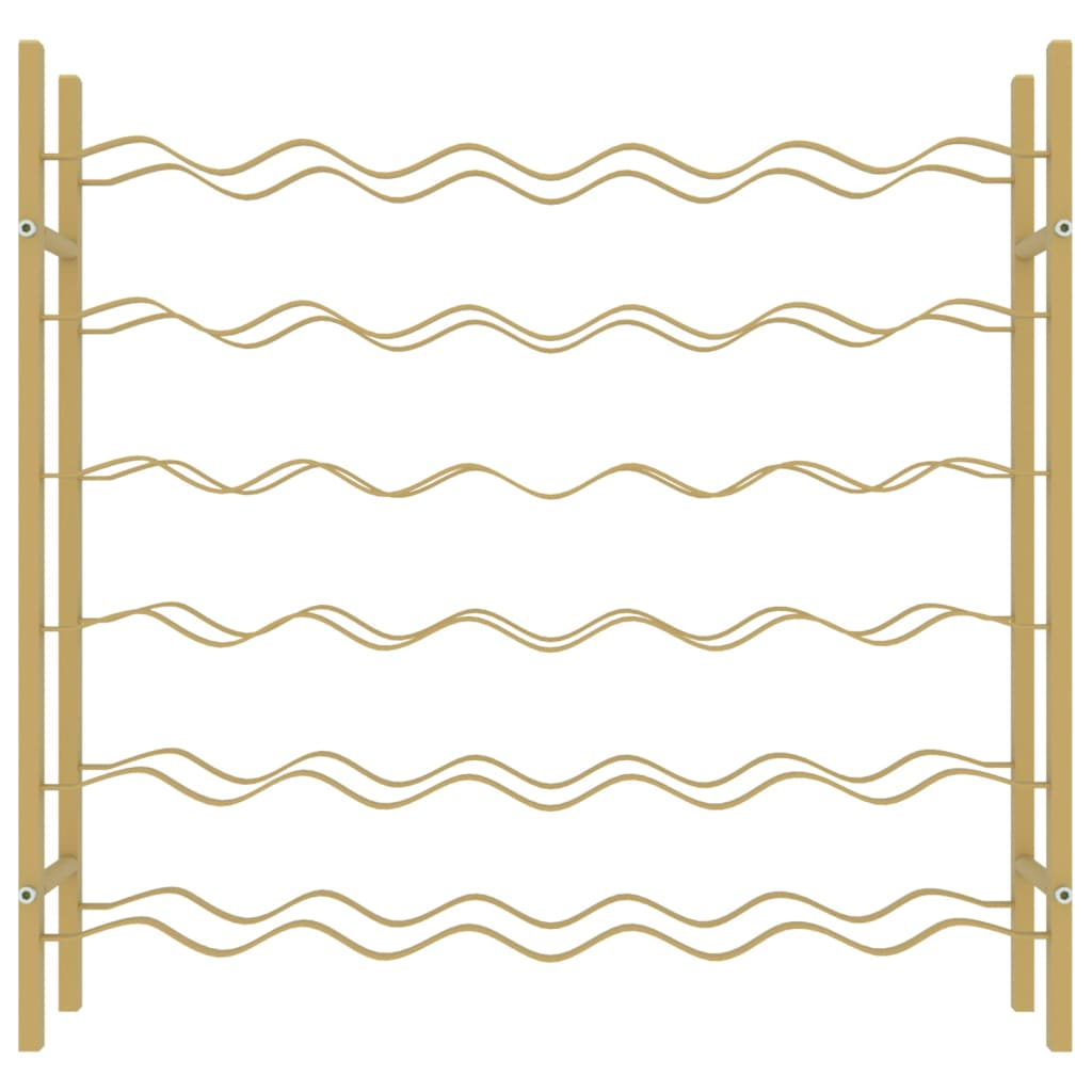 Vinreol til 36 flasker Golden Metal