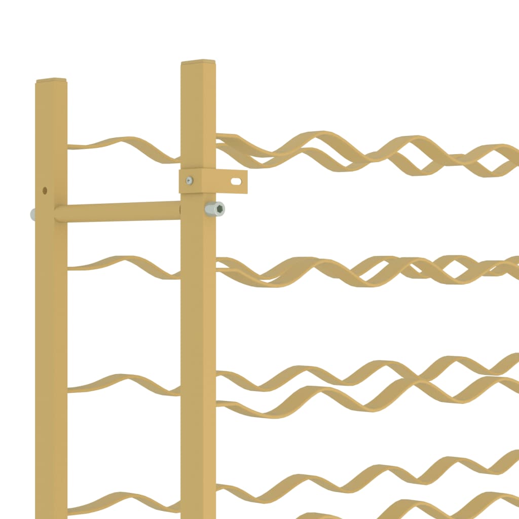 Vinreol til 36 flasker Golden Metal