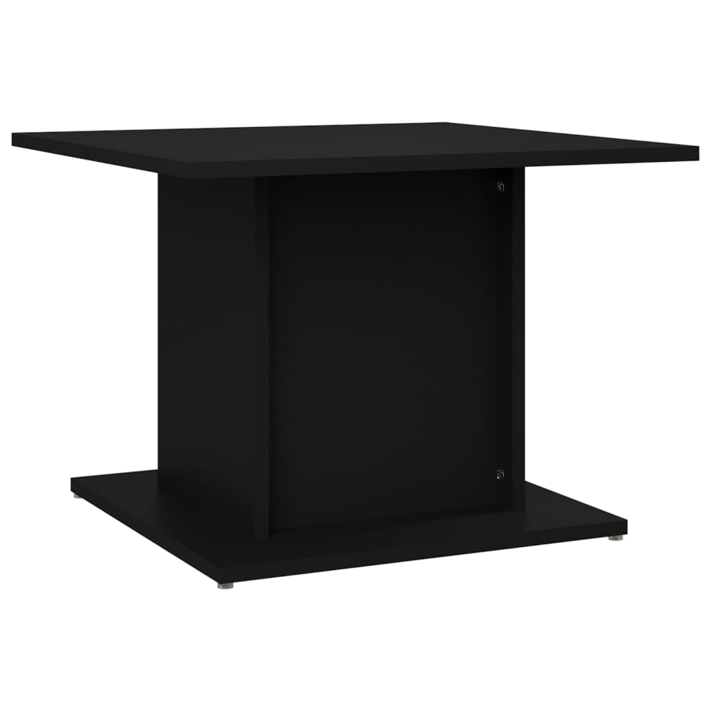 Sofabord Sort 55,5x55,5x40 cm Træ Materiale