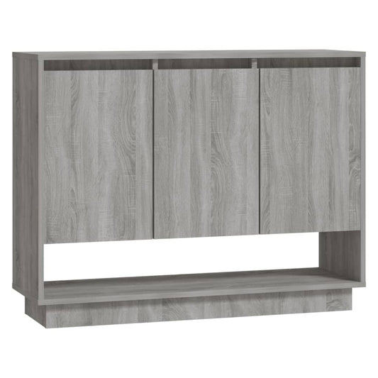 Sideboard Grau Sonoma 97x31x75 cm Holzwerkstoff