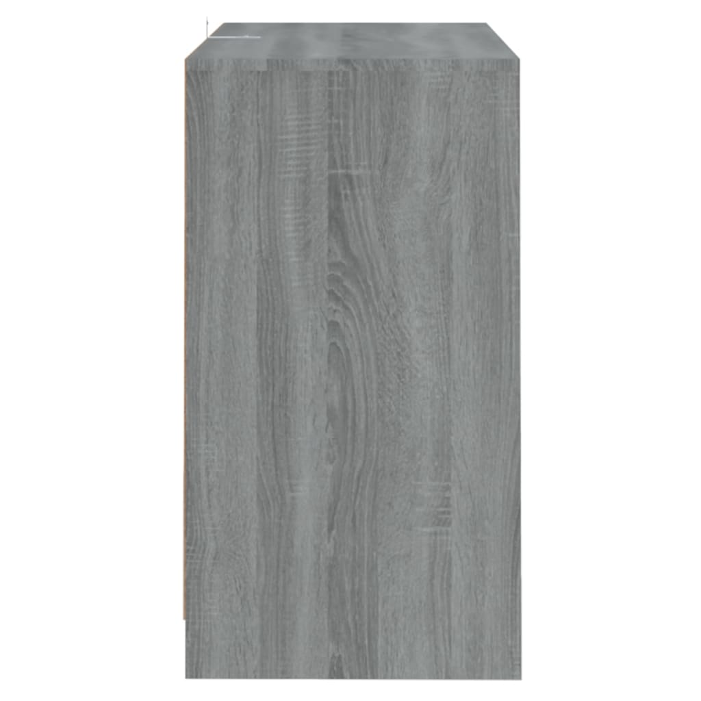 Skænk Grå Sonoma 70x41x75 cm Træmateriale