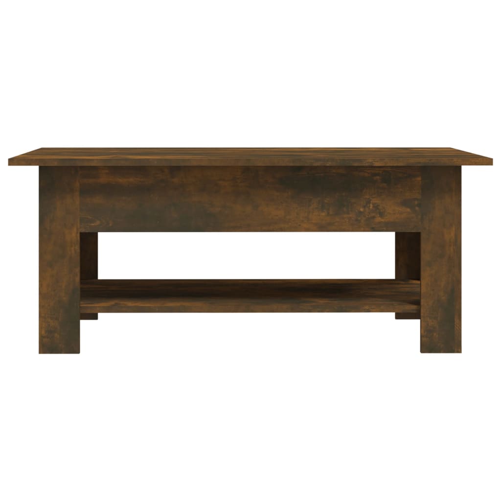 Sofabord røget eg 102x55x42 cm træmateriale