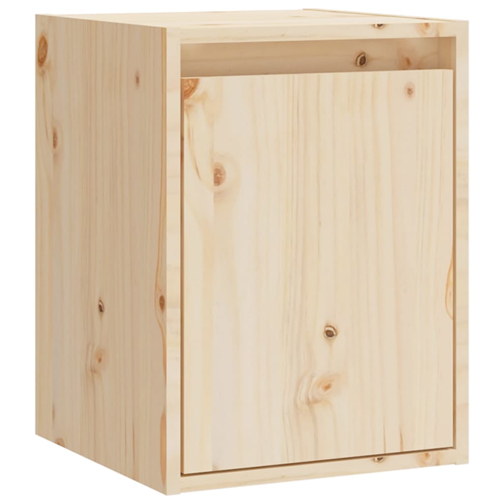 Overskab 30x30x40 cm massiv fyrretræ