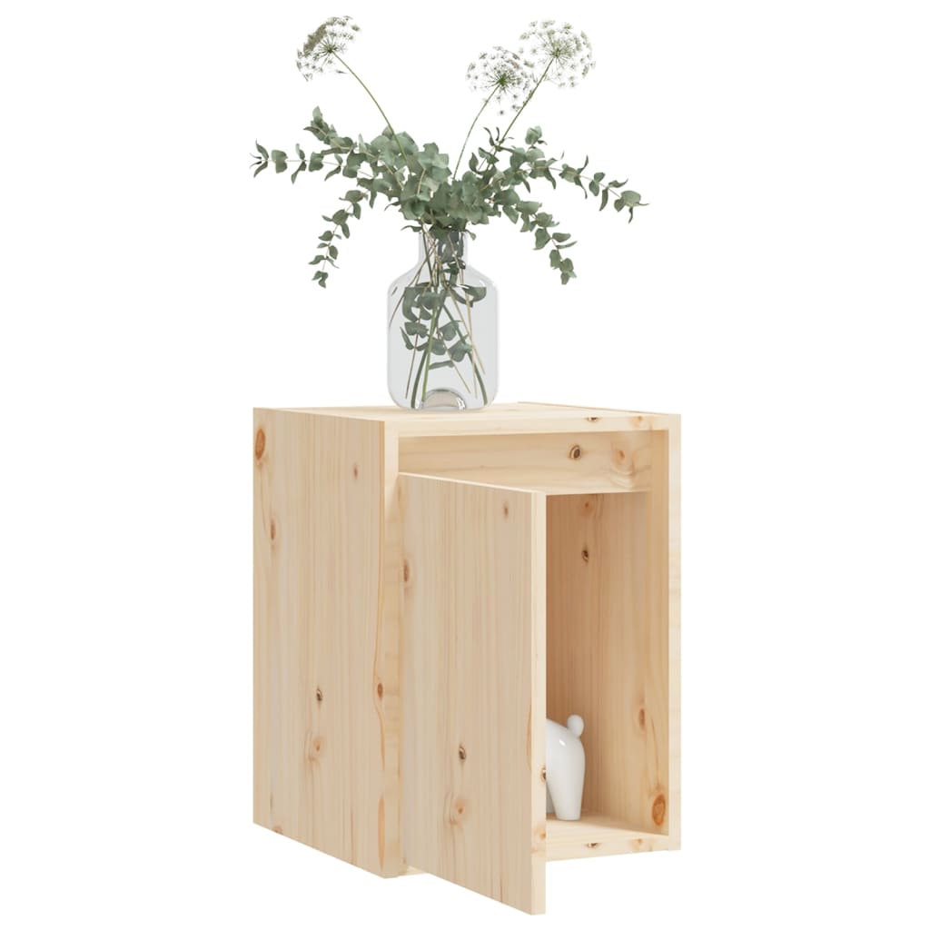 Overskab 30x30x40 cm massiv fyrretræ