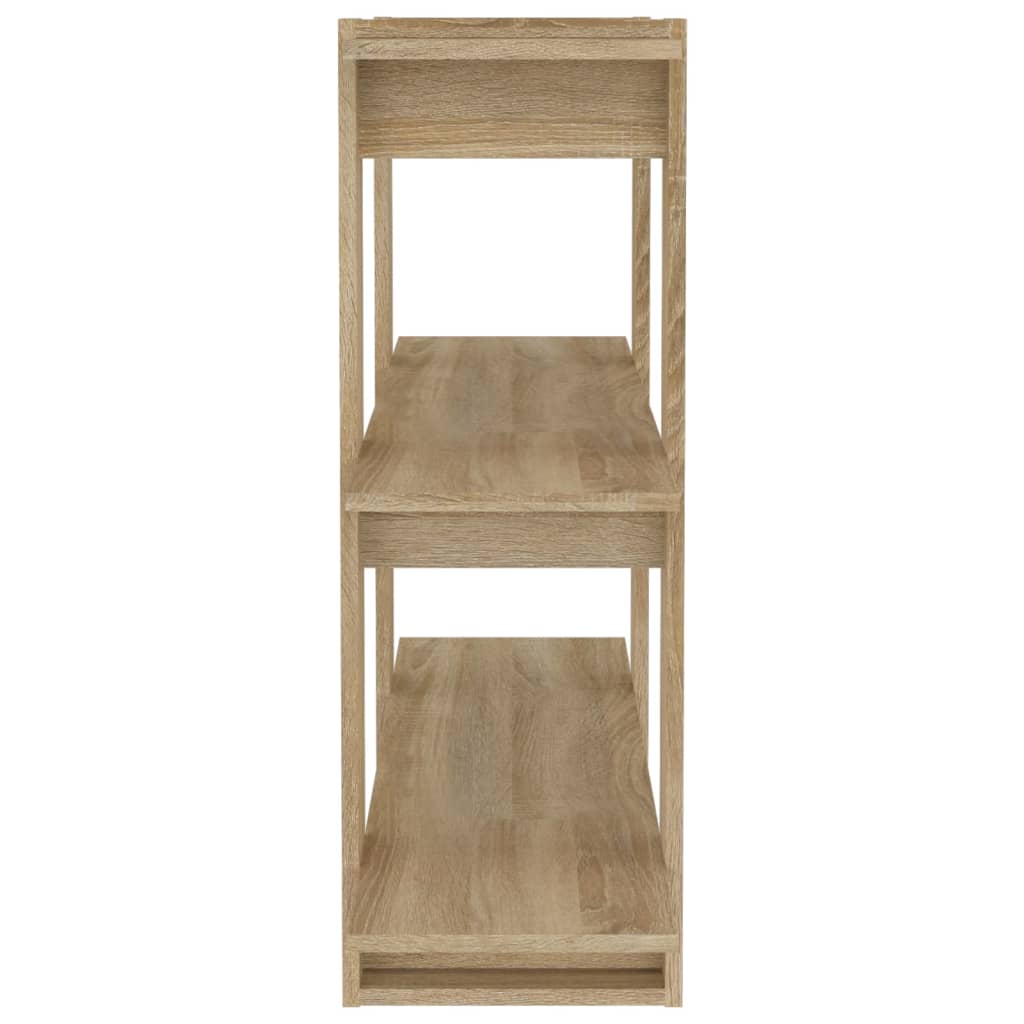 Bücherregal/Raumteiler Sonoma-Eiche 100x30x87 cm