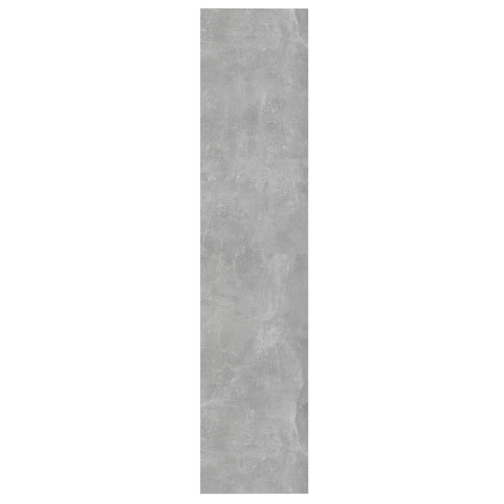 Bogreol/Rumadskiller Betongrå 60x30x135 cm Træmateriale