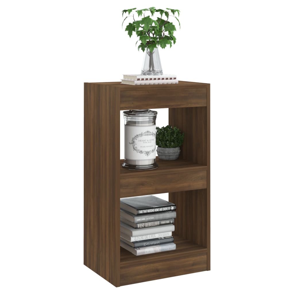 Bogreol/Rumdeler Brun Eg Look 40x30x72 cm