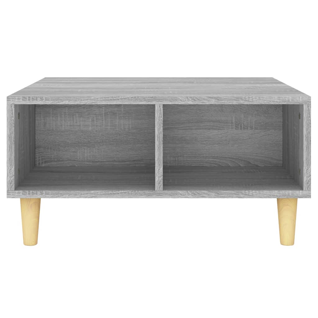 Couchtisch Grau Sonoma 60x60x30 cm Holzwerkstoff