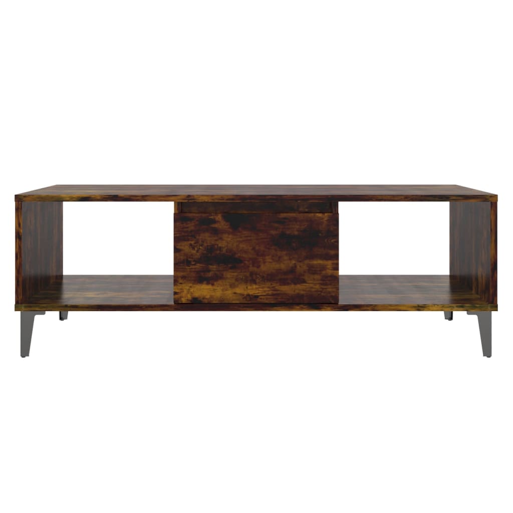 Couchtisch Räuchereiche 103,5x60x35 cm Holzwerkstoff