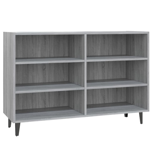 Sideboard Grau Sonoma 103,5x35x70 cm Holzwerkstoff