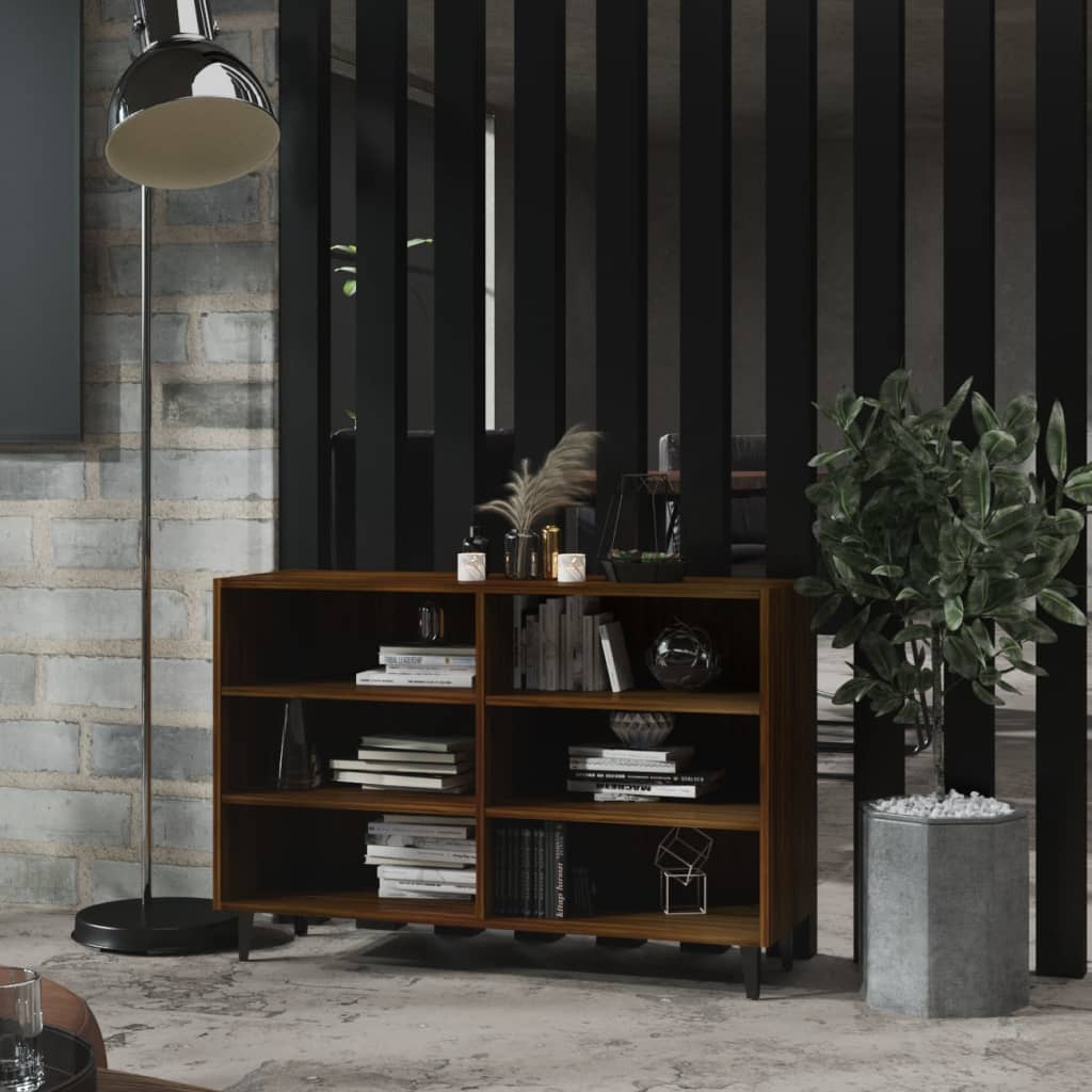 Skænk Brun Eg Look 103,5x35x70 cm Træmateriale