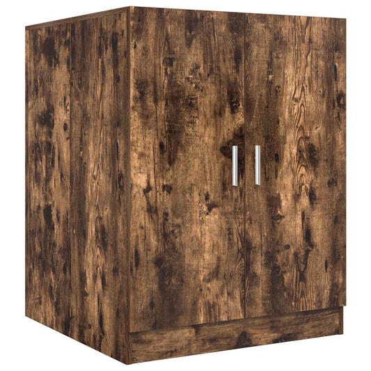 Waschmaschinenschrank Räuchereiche 71x71,5x91,5 cm