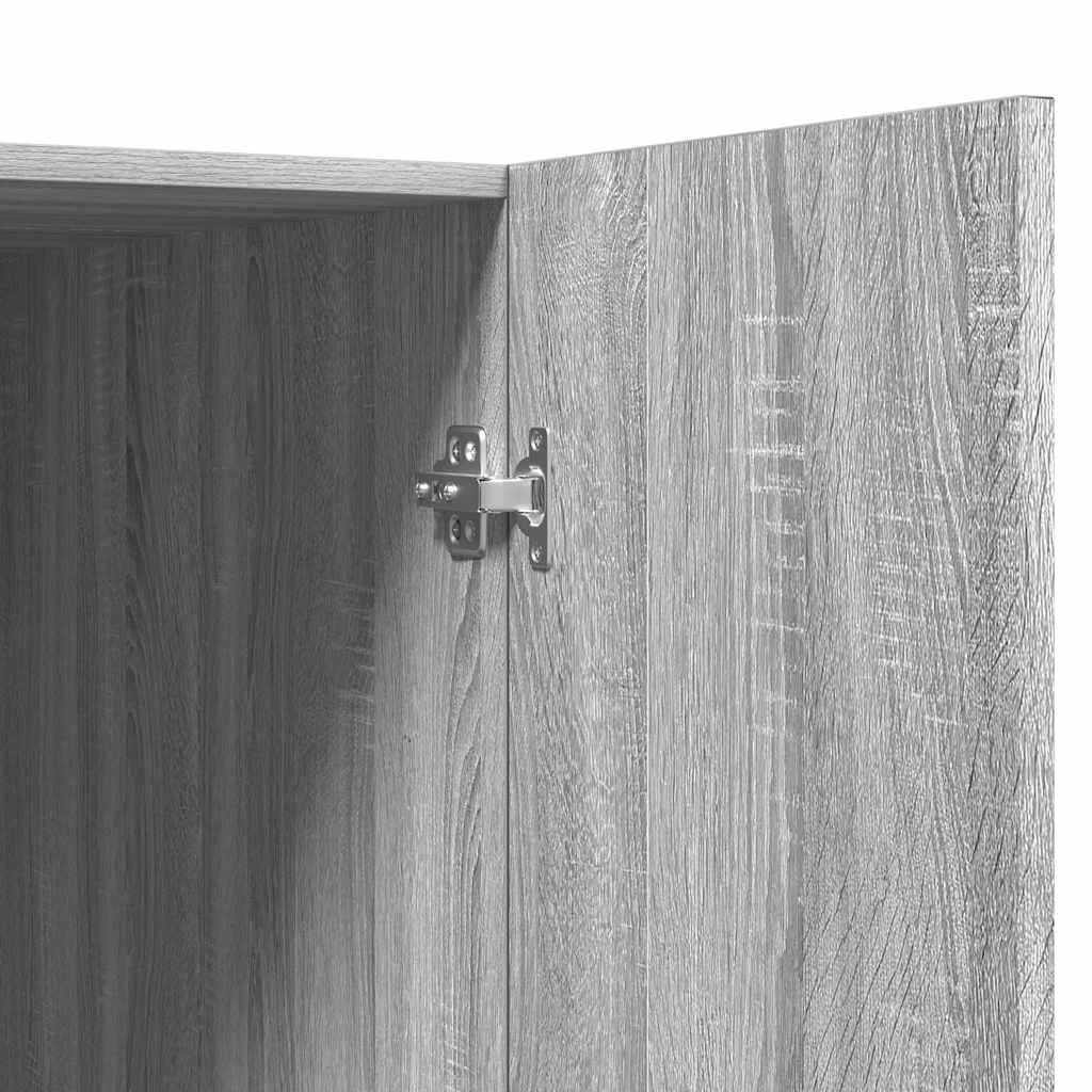 Waschmaschinenschrank Grau Sonoma 71x71,5x91,5 cm