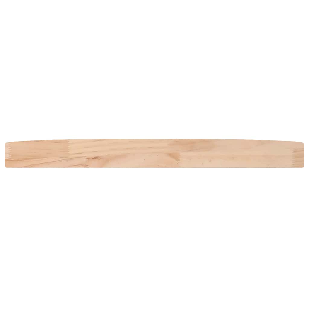 Tischplatte Ø40x2,5 cm Massivholz Kiefer