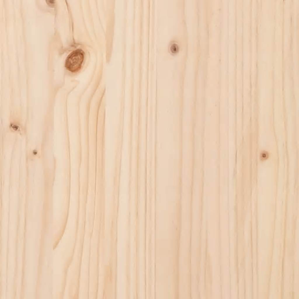 Tischplatte Ø40x2,5 cm Massivholz Kiefer