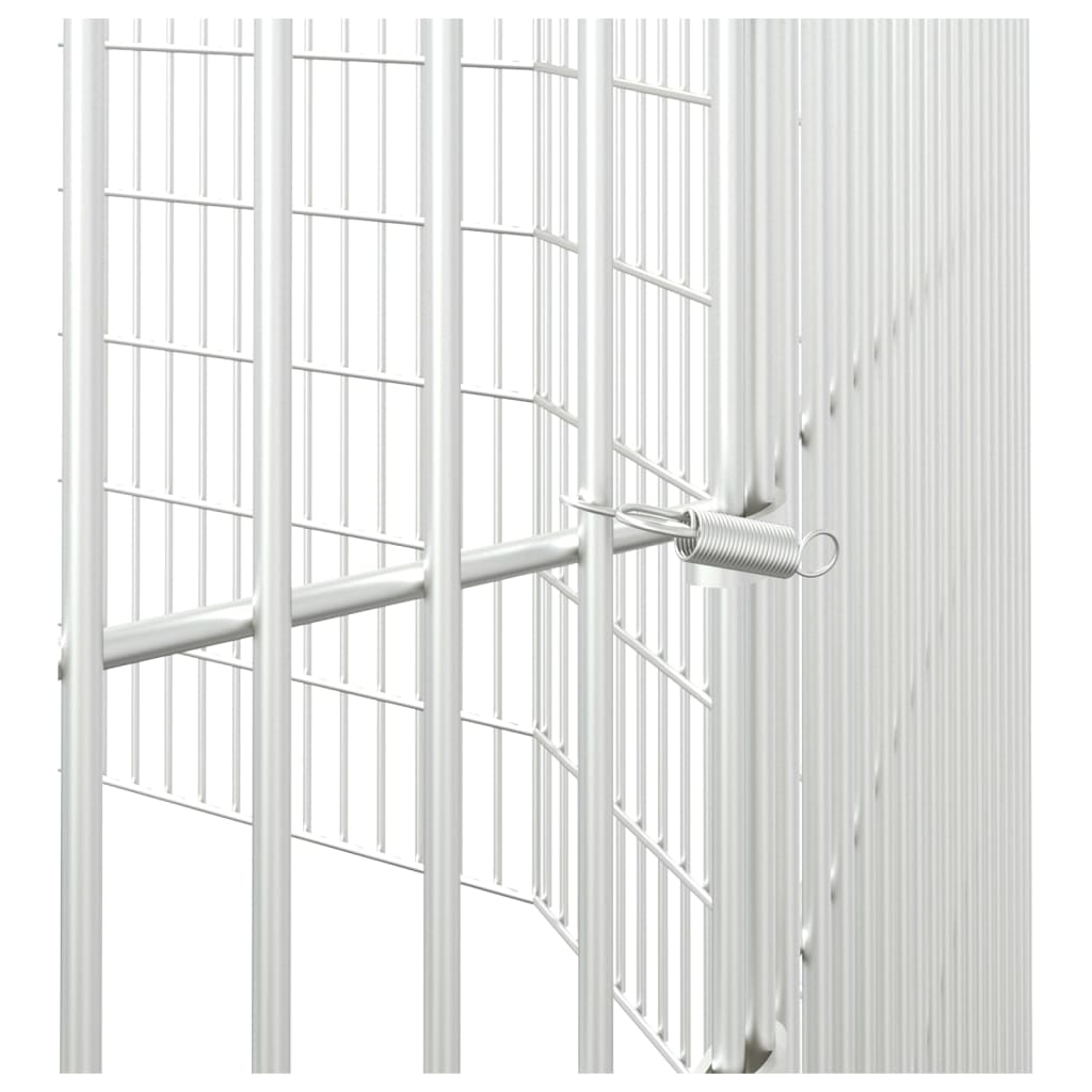 Freilaufgehege 10-teilig 54x80 cm Verzinktes Eisen