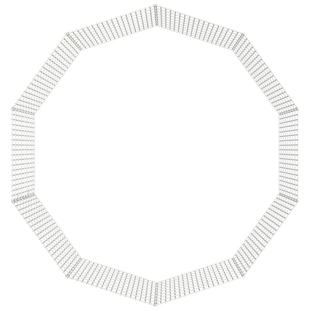 Freilaufgehege 10-teilig 54x80 cm Verzinktes Eisen